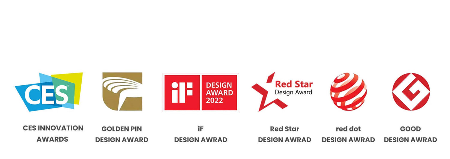ZEEMR Design, Awards obtained by ZEEMR, CES, Golden Pin, Reddot, Red Star Design Award